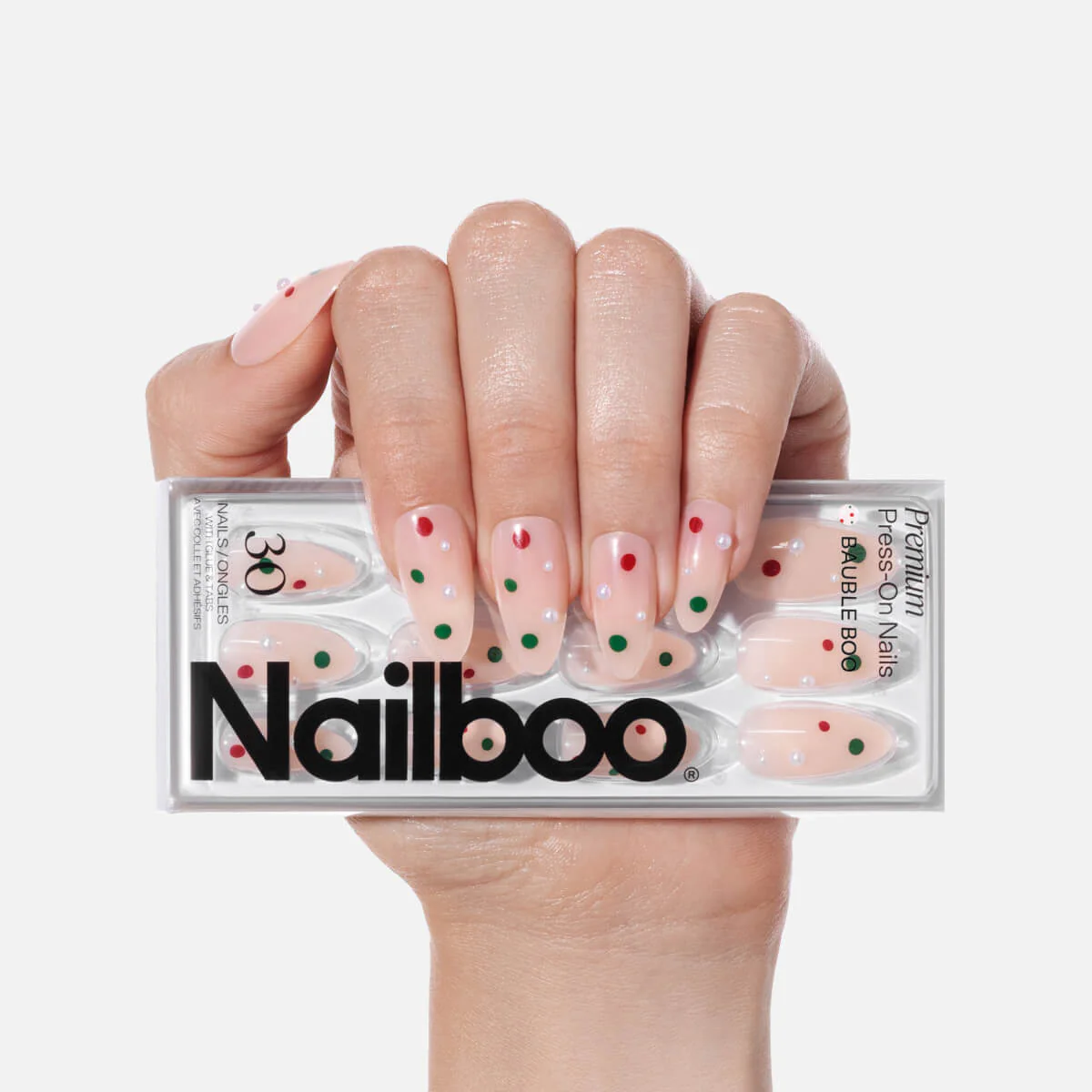 Bauble Boo Press On (Almond)