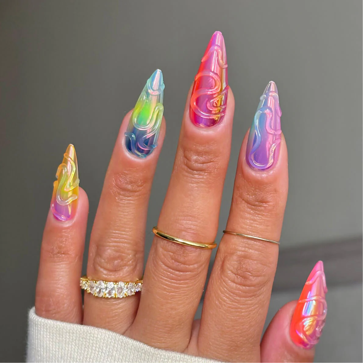 High Frequency Press On (Stiletto) - Image 2