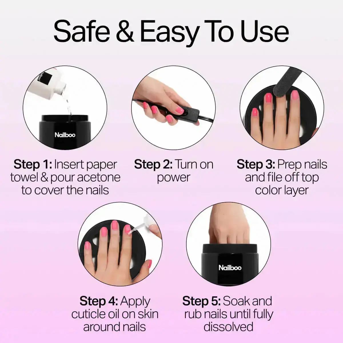 Magic Soak Manicure Remover - Image 5