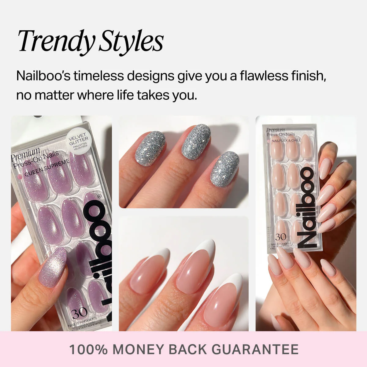 Nailboo Premium Press-Ons Starter Kit 3 Free - Image 9