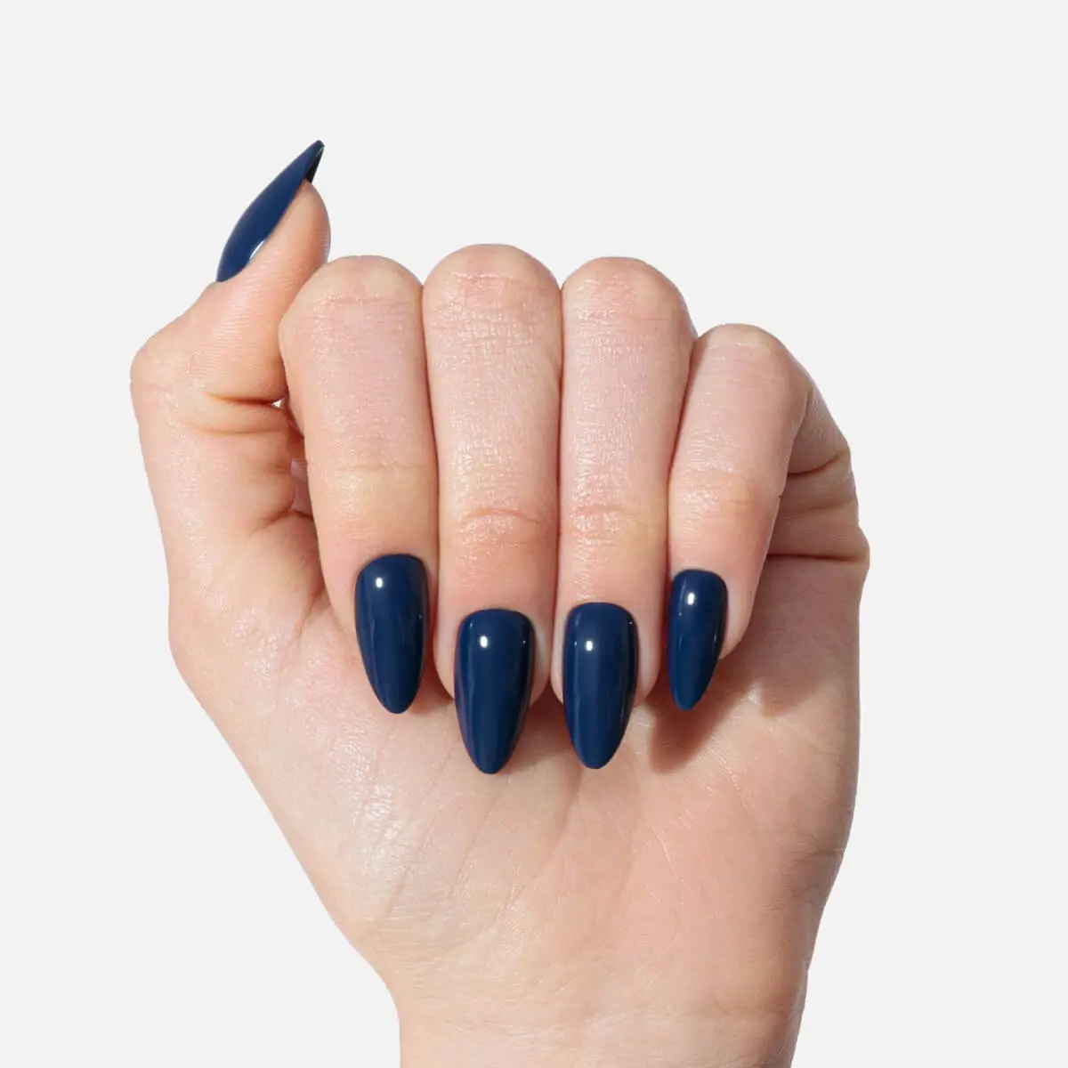 Ocean Blue Press On (Almond) - Image 10