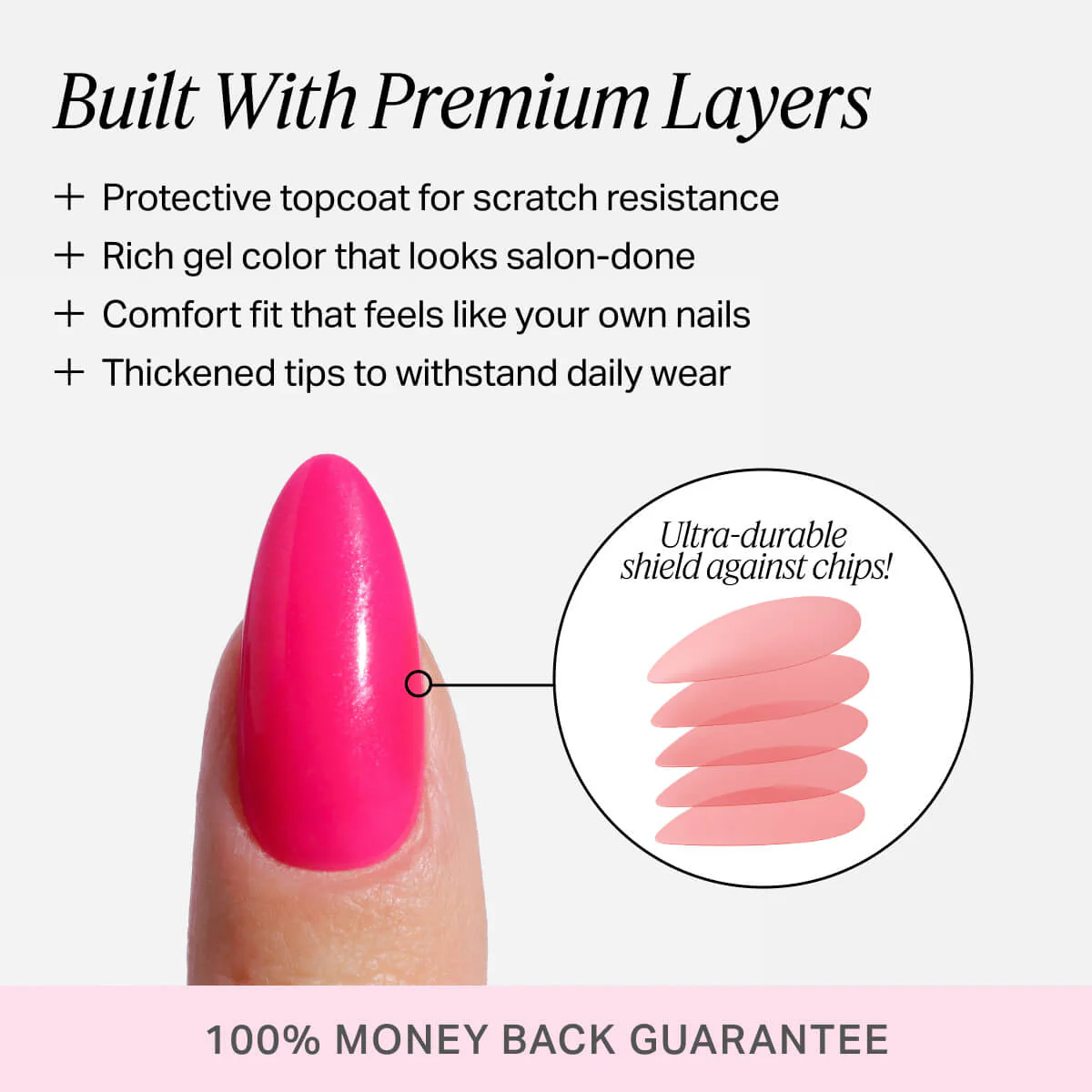Pretty Petal Press On (Round) - Image 9